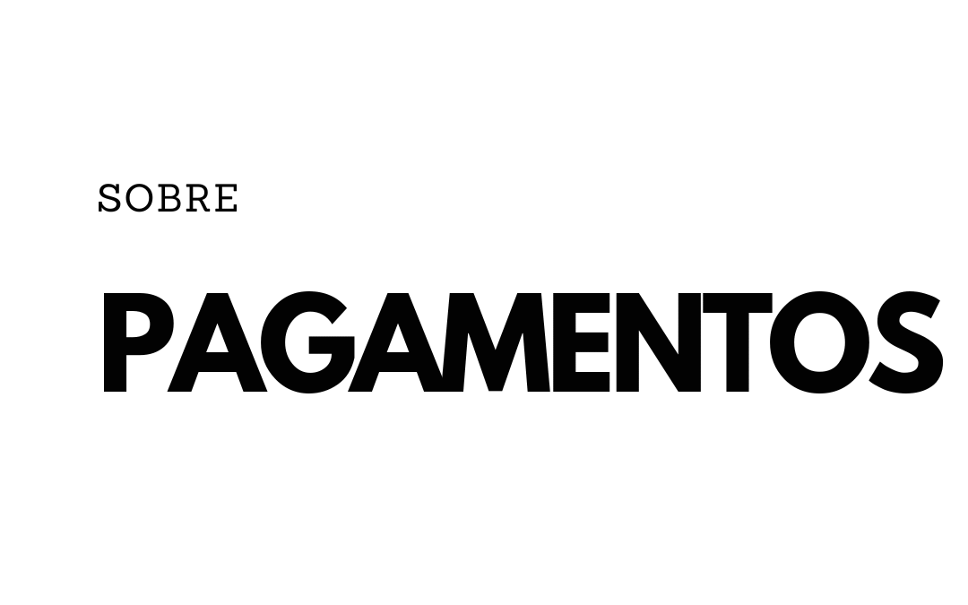 Sobre pagamentos